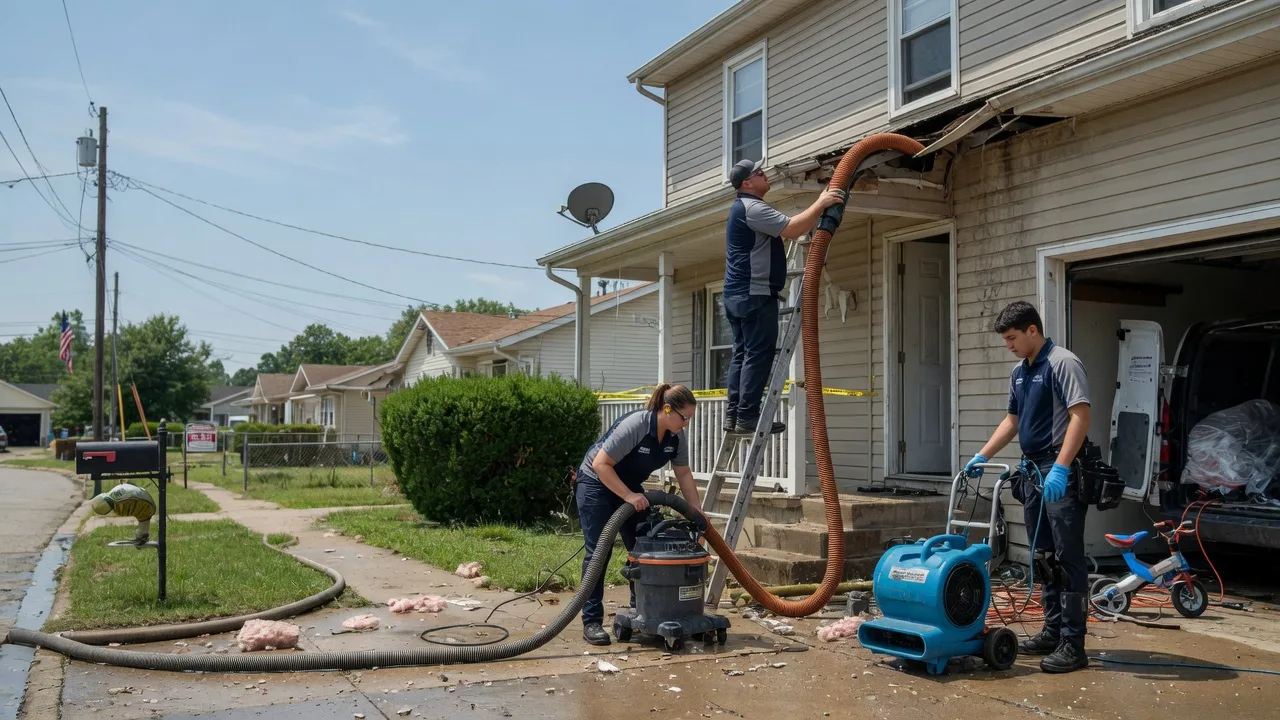 Water Damage Restoration in Roundhead, OH near me